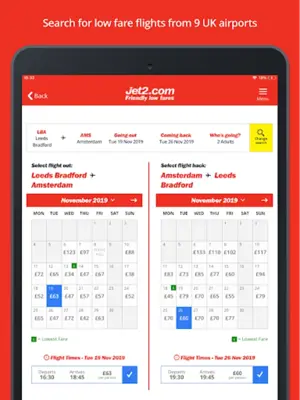 Jet2.com android App screenshot 0