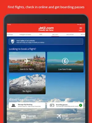 Jet2.com android App screenshot 4